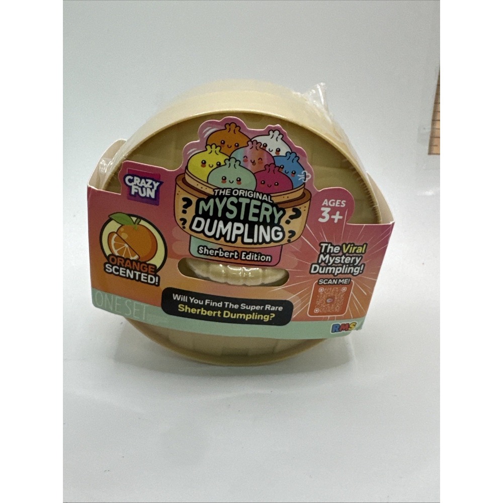Sealed RMS Real Mystery Squishy Dumpling Sherbert Edition Five Below New Scented